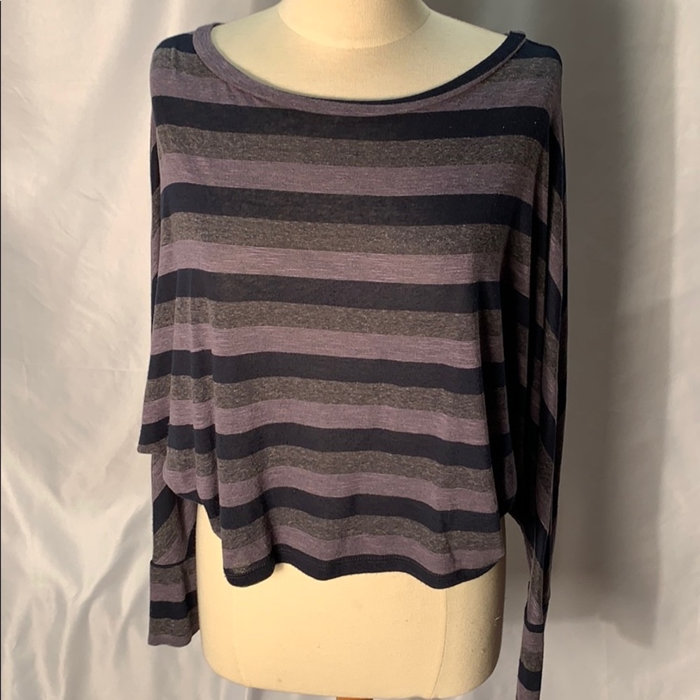 Peppermint Long Sleeve Striped Shirt